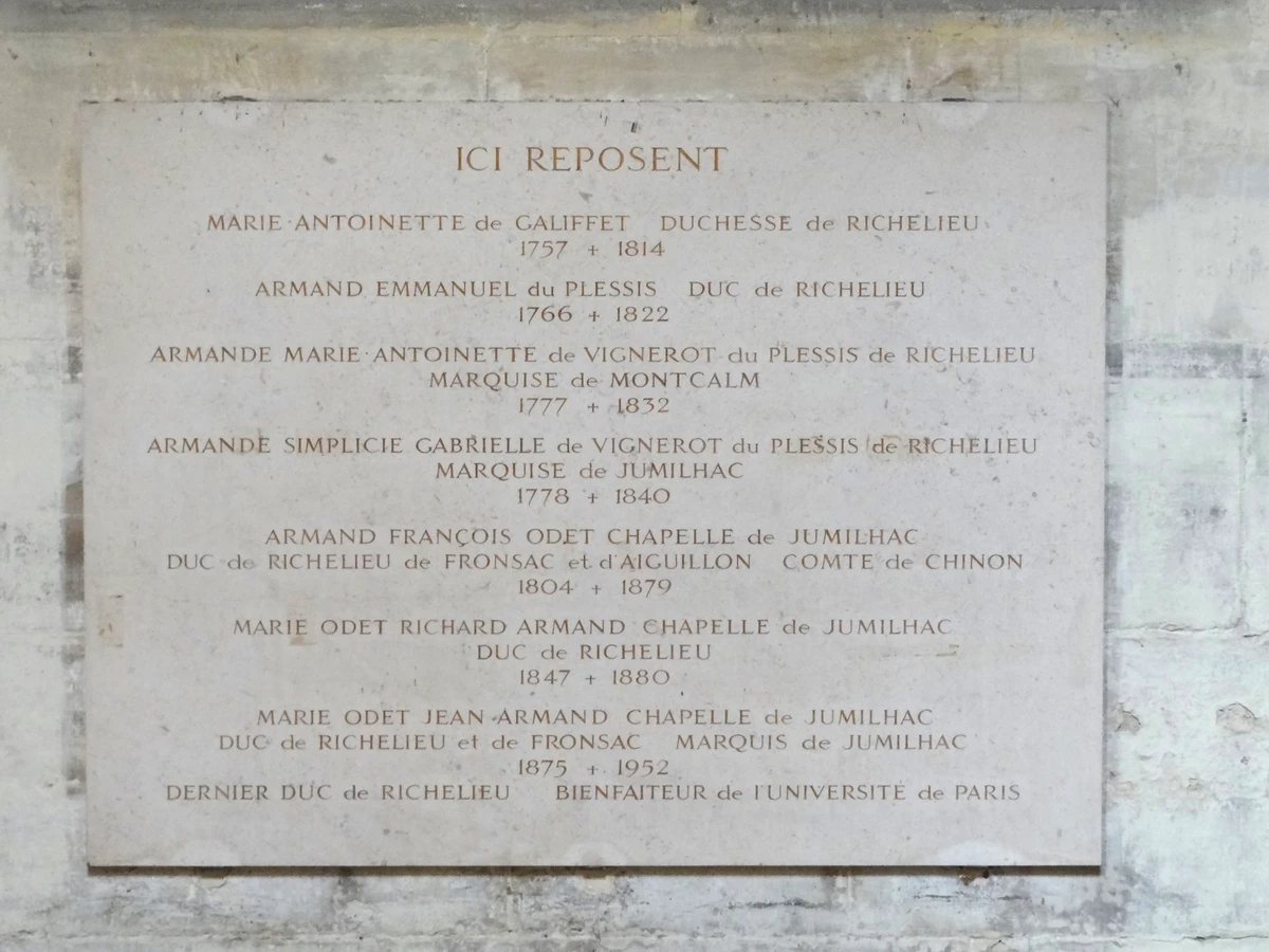 Armand-François-Odet Chapelle de Jumilhac