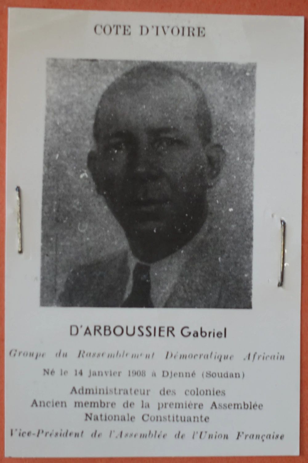 Gabriel d'Arboussier